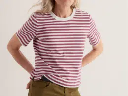 Seasalt Cornwall Copseland T-Shirt Mini Cornish Chalk Rosa