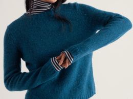Seasalt Cornwall Dawson Pick Jumper Raincloud