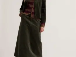 Seasalt Cornwall Window Wren Skirt Nori