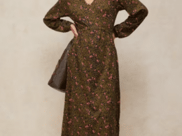 White Stuff Harper Jersey Dress Green Print 448287