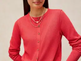 White Stuff Loïs Cardi Mid Pink 446740