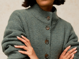 White Stuff Margot Cardi Dark Green 446726