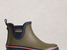 White Stuff Puddle Wellie Boots Khaki Green 446365