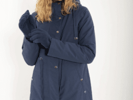 Danefae Danenora Winter Parka Dark Grey Blue