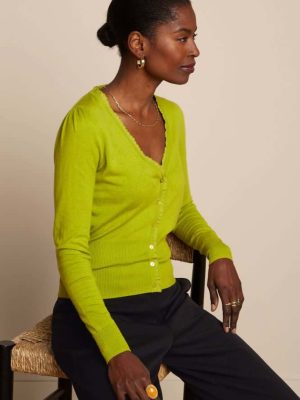 King Louie Cardi V Cocoon Citronelle Yellow