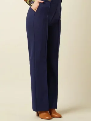 King Louie Garbo Pintuck Pants Uni Rodeo Evening Blue