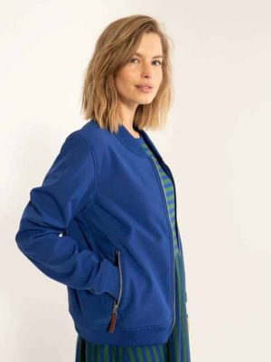 Danebea Softshell Bomber Deep Blue - La Vie en Rose Damesmode (1)