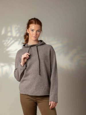 Eribé Corry Hoody Sweater Vole - La Vie en Rose Damesmode
