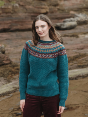 Eribé Stoneybrek Sweater Velvet Woods (2)