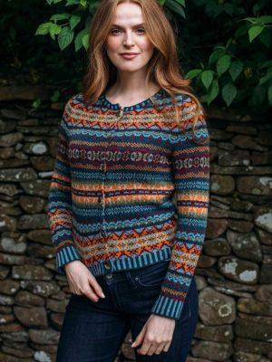 Eribé Treeline Kinross Cardigan Prelude - La Vie en Rose Damesmode