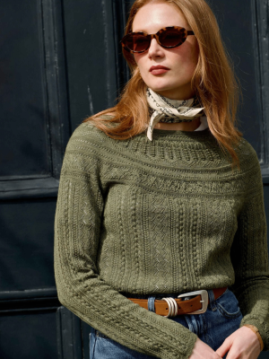 Eribé Vaila Lace Sweater - La Vie en Rose Damesmode