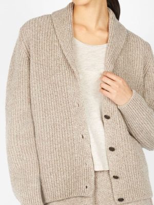 Eye Robin Shawl Cardigan Eggshell - La Vie en Rose Damesmode