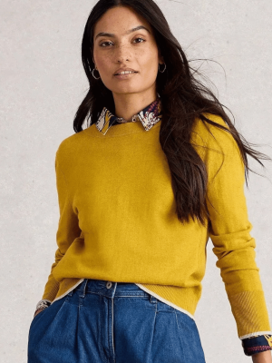 Katie Jumper Mid Chartreuse (2)