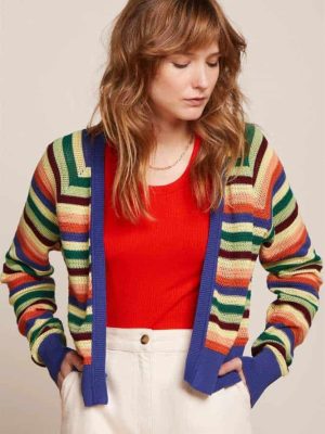 King Louie Blanca Cardi Molo Bluing - La Vie en Rose Damesmode (1)