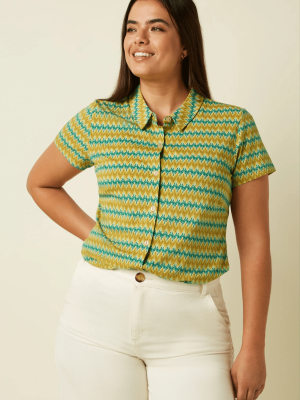 King Louie Blouse Saro - La Vie en Rose (2)