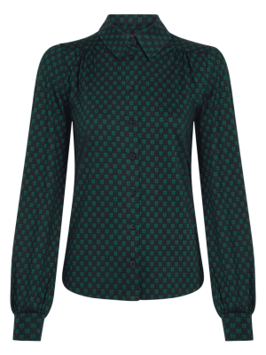 King Louie Carina Blouse Chelsea Black - La Vie en Rose Damesmode Enkhuizen (2)