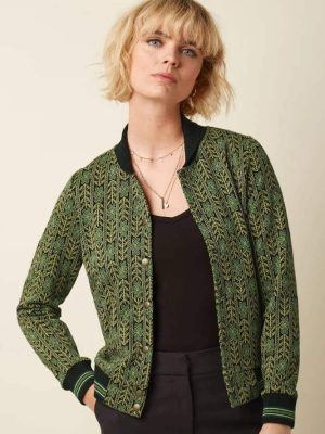 King Louie Cleo Jacket Dumas Spruced Green - La Vie en Rose Damesmode