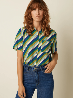 King Louie Evelina Blouse Cliff - La Vie en Rose (3)