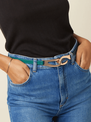 King Louie Fancy Belt Tree Green - La Vie en Rose Damesmode