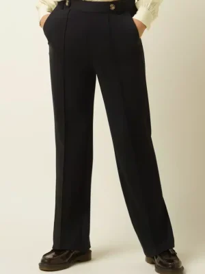 King Louie Garbo Pintuck Pants Uni Rodeo Black 10013001_6 (2)