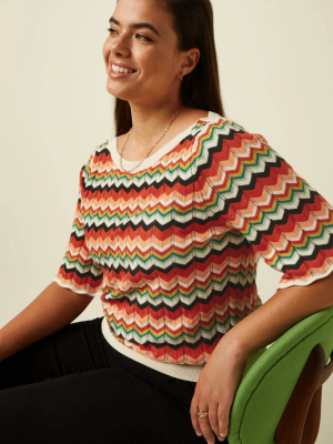 King Louie Ivy Top Wide Sleeve Le Roy (6)