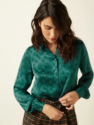 King Louie Maisie Blouse Mimi Peridot Green 10055207 (1)