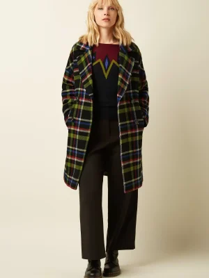 King Louie Nia Coat Karly Check Black