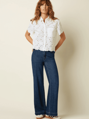 King Louie Paige Pants Playa Denim - La Vie en Rose Damesmode