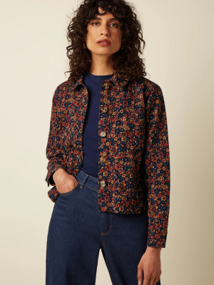 King Louie Pearl Jacket Vignon Evening Bliue - La Vie en Rose Damesmode Enkhuizen (1)