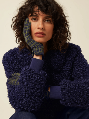 King Louie Reyna Glove Rhodonite Blue - La Vie en Rose Damesmode Enkhuizen (1)