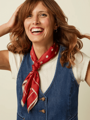 King-Louie-Scarf-Dottie-Chili-Red-4