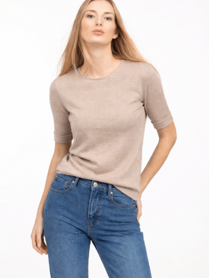 Roosenstein Wolke Lot Merino T-Shirt Sand (2)