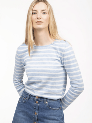 Roosenstein Wolke Nynke Streepshirt Ice OffWhite (3)