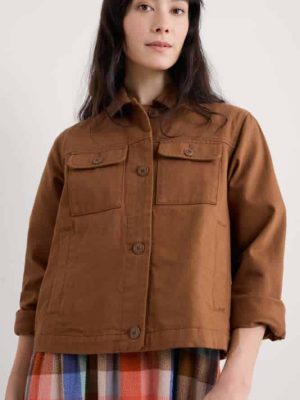 Seasalt Cornwall Ballad Jacket Toffee - La Vie en Rose Damesmode