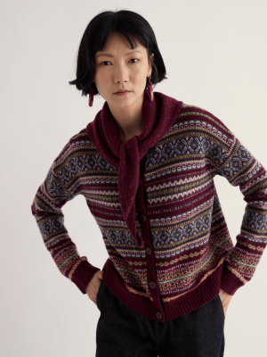 Seasalt Cornwall Copperhouse Cardigan Larkspur Dark Hellebore- La Vie en Rose Damesmode Enkhuizen (5)