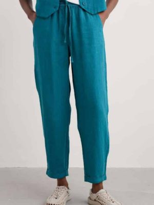 Seasalt-Cornwall-Dipping-Sun-Linen-Trousers-Dark-Drift-La-Vie-en-Rose-Damesmode-4
