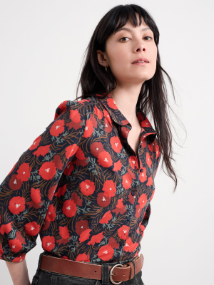 Seasalt Cornwall Embrace 34 Sleeve Jersey Shirt Grass Meadow Maritime (5)