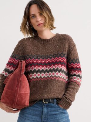 Seasalt Cornwall Golden Light Fair Isle Jumper - La Vie en Rose Damesmode Enkhuizen