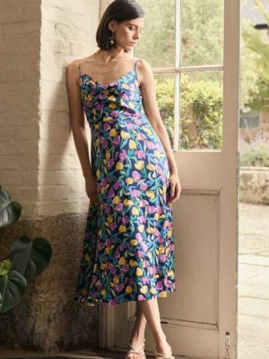 Seasalt Cornwall Housel Bay Dress Collaged Tulips Maritime - La Vie en Rose Damesmode (14)