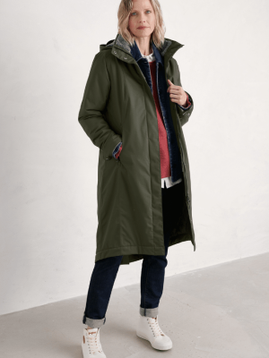 Seasalt Cornwall Janelle Waterproof Coat Woodland (5)