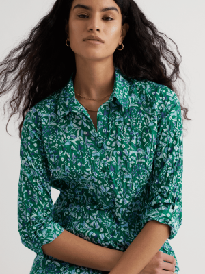 Seasalt-Cornwall-Larissa-Shirt-Woodland-Floral-Dark-Stem-6
