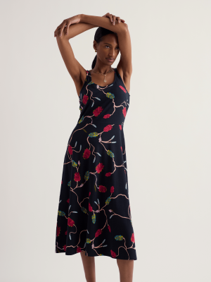 Seasalt Cornwall Sun Gleam Dress Bottlebrush Maritime