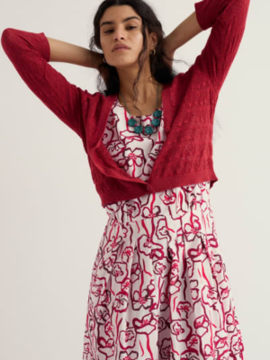 Seasalt Cornwall Sweet Day Cardigan Boat Red (3)