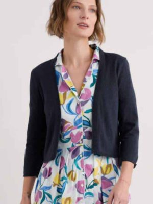 Seasalt Cornwall Vanessa Cardigan Navy - La Vie en Rose Damesmode
