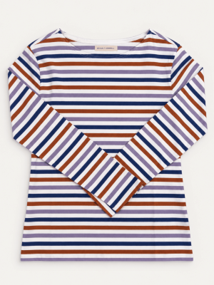 Seasalt Cornwall Sailor Shirt Tri Mini Cornish Echium