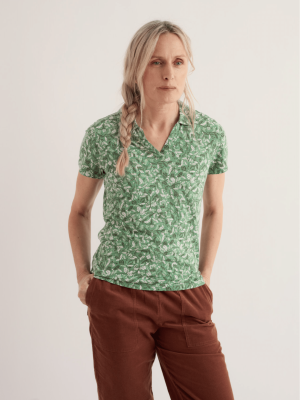 Seasalt Cornwall Wavecrest Shirt Garden Peas Pea Pod (7)