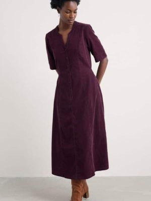 Seasalt Cornwall Wightwick Dress Dark Hellebore - La Vie en Rose Damesmode