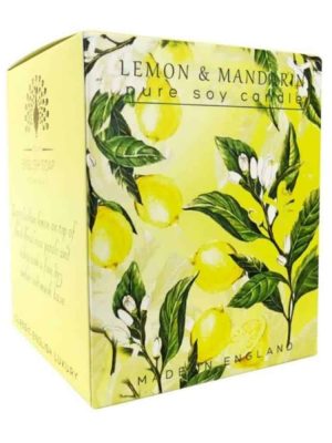 The English Soap Company 170 ml Soy Candle Lemon & Mandarin
