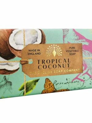 The English Soap Company Anniversary Tropical Coconut Soap