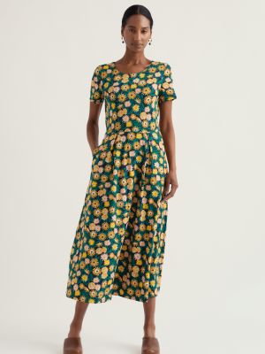 Veronica Dress Marigold Meadow Inkwell (2)